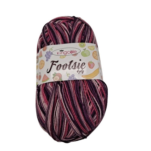 [FOO 4903] King Cole Footsie 4 Ply Fig 4903