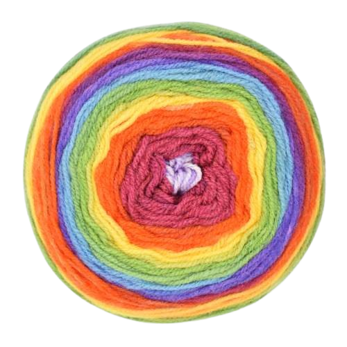 [PIN 0010] KFI Collection Pinwheel Rainbow Bright 10