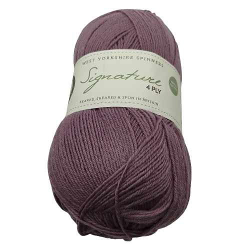 [SIG 0530] West Yorkshire Spinners Signature 4 Ply Penny Royal 530