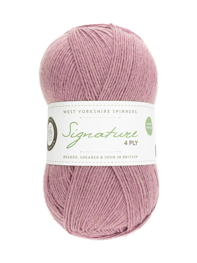 [SIG 0530] West Yorkshire Spinners Signature 4 Ply Penny Royal 530