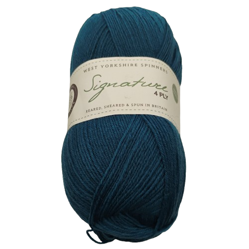 [SIG 1007] West Yorkshire Spinners Signature 4 Ply Pacific 1007