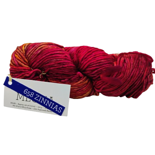 [MEC 0658] Malabrigo Mecha Zinnias 658