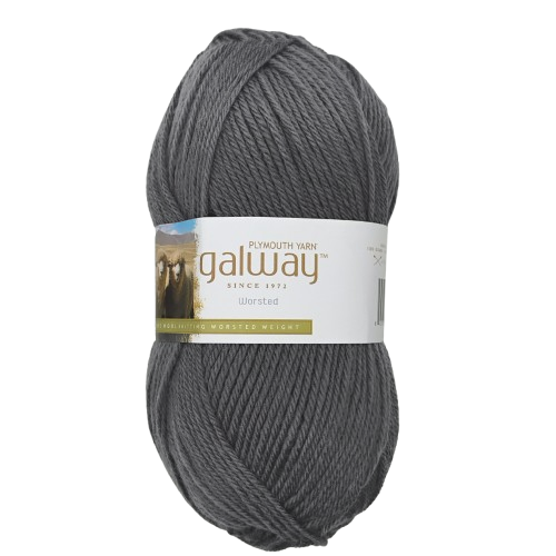 [GAL 0215] Plymouth Galway Worsted Anchor Grey 215