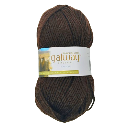 [GAL 0214] Plymouth Galway Worsted Teddy Brown 214