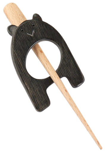 [SPBEAR] KnitPro Shawl Pins with Brooche Lazy Bear