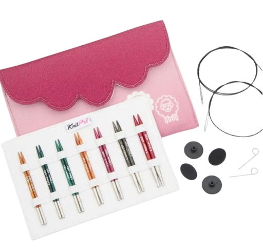 [KPDREMIDI] KnitPro Dreamz Midi Special Interchangeable Circular Needle Set 4" Tips 