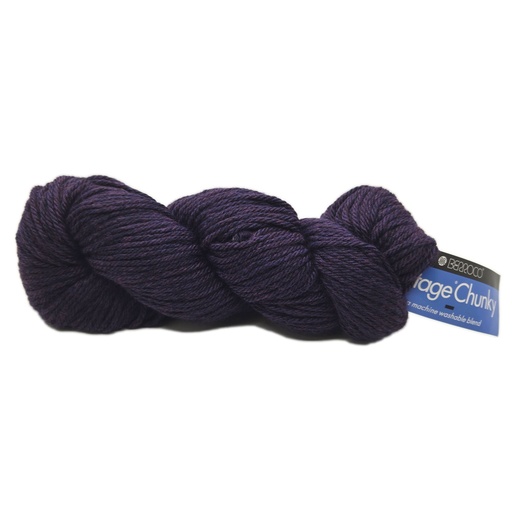 [VIN CH6190] Berroco Vintage Chunky Aubergine 6190