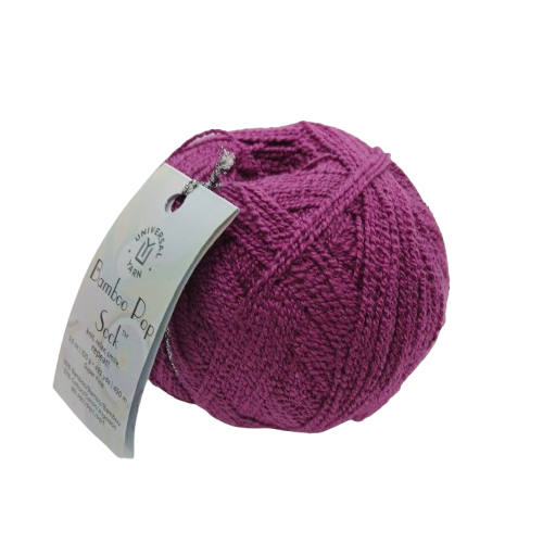 [BPO S0611] Universal Bamboo Pop Sock Solid Jam 611