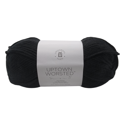 [UPT W0324] Universal Uptown Worsted Black 324