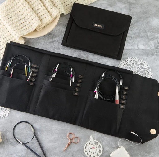 [KPCCCRNC] KnitPro Coal Collection Fixed Circular Needle Case