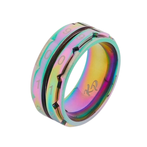 [RC11] Knitter's Pride Rainbow Row Counter Ring Size 11
