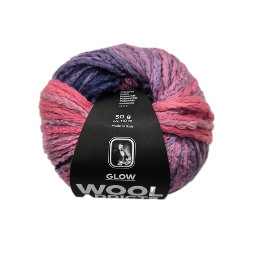 [GLO 1158-56] Wool Addicts Glow Purple/Red 1158-56