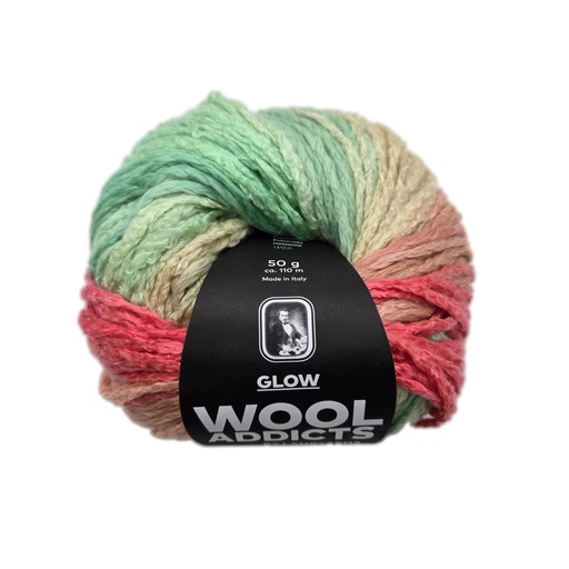 [GLO 1158-54] Wool Addicts Glow Red/Green/Yellow 1158-54