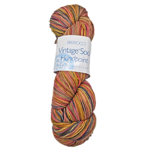 [VIN SHP12208] Berroco Vintage Sock Handpaint Autumn Harvest 12208