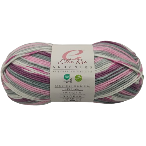 [SNUG 1004] Ella Rae Snuggles Fair Isle Enchanting 1004