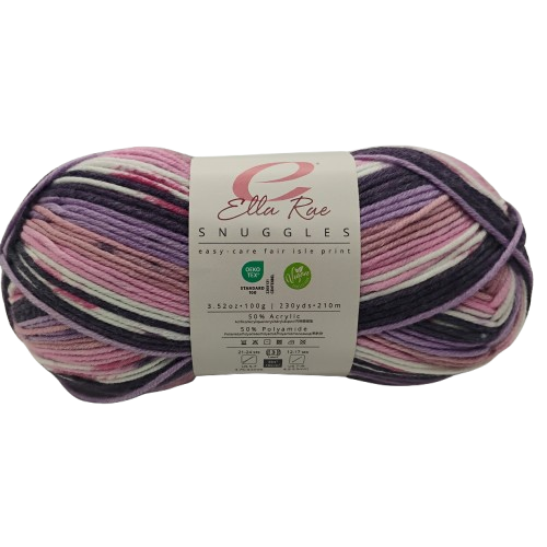 [SNUG 1008] Ella Rae Snuggles Fair Isle Magic Wand 1008