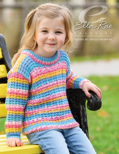 [BK 1257-02] Digital Download ~ Ella Rae Snuggles Hallie (Knit) 
