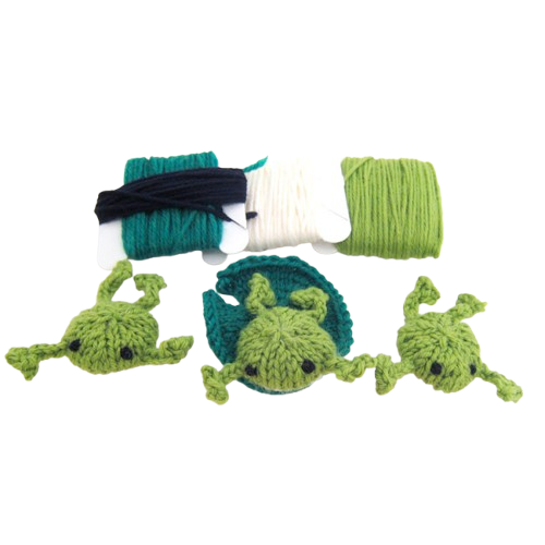 [MOCHI FROG] Mochimochi Land Tiny Frog Kit (Knit)