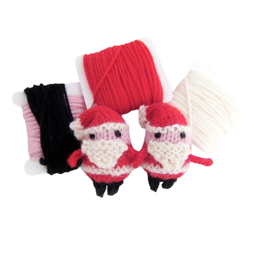 [MOCHI SANTA] Mochimochi Land Tiny Santa Kit (Knit)