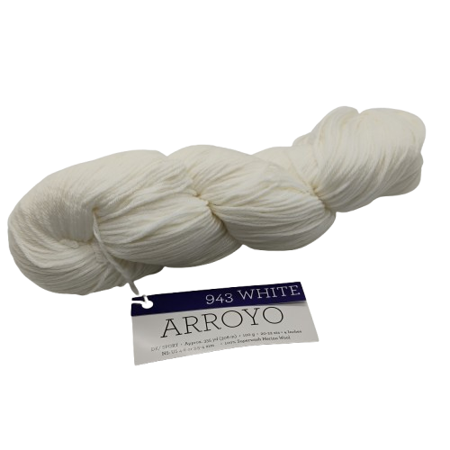 [ARO 0943] Malabrigo Arroyo White 943