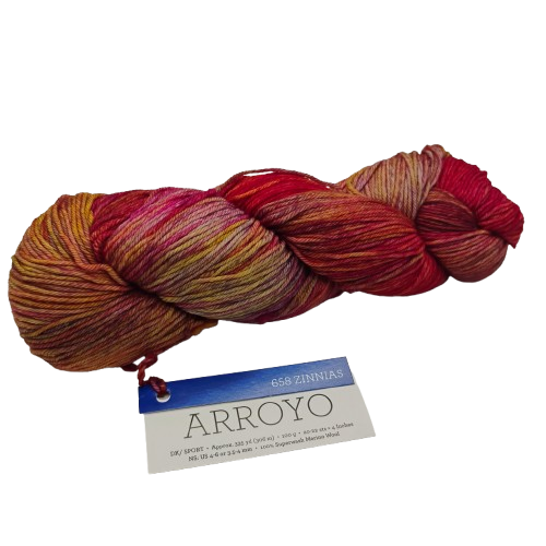 [ARO 0658] Malabrigo Arroyo Zinnias 658