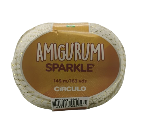 [AMI 8001] Circulo Amigurumi Sparkle Christmas Edition White 8001