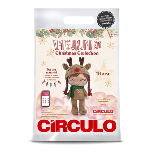 [FLORA] Circulo Amigurumi Kit Christmas Collection Flora