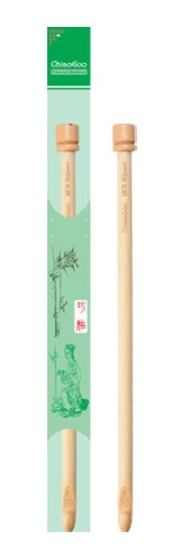 [CGT13M] ChiaoGoo Bamboo Tunisian Hook 13" Hook M (9mm)   