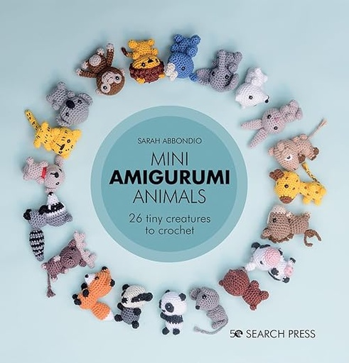 [BK 51195] Mini Amigurumi Animals - 26 tiny creatures to crochet (Crochet)