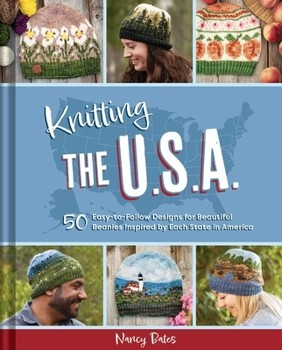 [BK USA] Knitting the U.S.A. - 50 Easy-to-Follow Designs for Beautiful Beanies Inspired by Each State in America (Knit) 