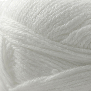 [CHE A0001] Cascade Yarns Cherub Aran White 01 
