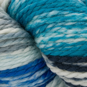 [128HP 0715] Cascade Yarns 128 Superwash Hand Paints Blue Jay 715