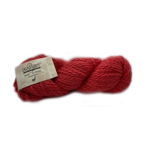Cascade Baby Alpaca Chunky Poppy Red 664 (discontinued)